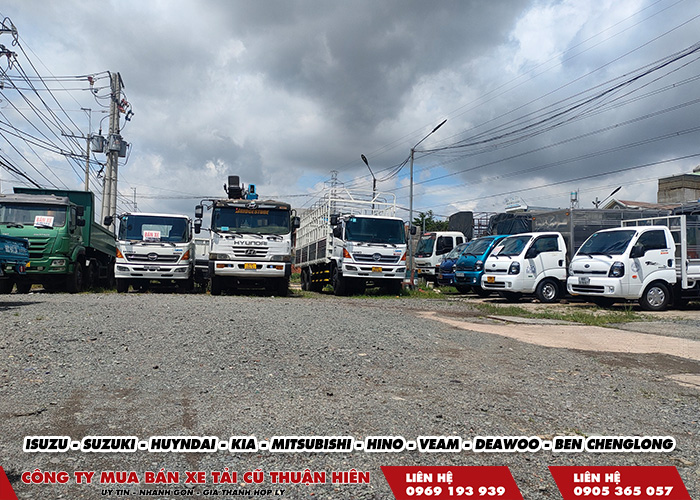 Thuận Hiên đơn vị chuyên Mua bán xe tải cũ tại Long An