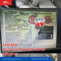 Cần bán gấp xe tải cũ Đầu Kéo HD700 đời 2015