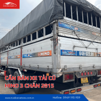 CẦN BÁN xe tải cũ Hino 3 chân 2015