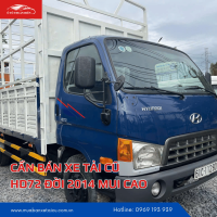 CẦN BÁN xe tải cũ HD72 đời 2014 mui cao
