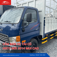 CẦN BÁN xe tải cũ HD72 đời 2014 mui cao