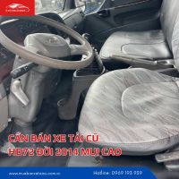 CẦN BÁN xe tải cũ HD72 đời 2014 mui cao
