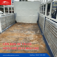 CẦN BÁN xe tải cũ HD72 đời 2014 mui cao