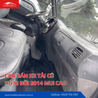 CẦN BÁN xe tải cũ HD72 đời 2014 mui cao