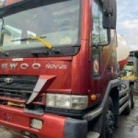 Bồn trộn bê tông Daewoo 3 chân 2007 xe không hết đời
