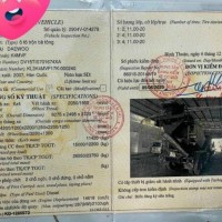 Bồn trộn bê tông Daewoo 3 chân 2007 xe không hết đời