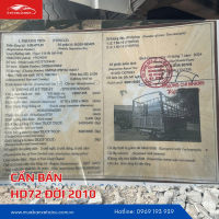 Bán Xe Tải Cũ HD72 Đời 2010 - Uy Tín, Giá tốt