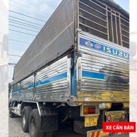 ISUZU 3 chân 2011 thùng 7,6m cao 4m cầu thật