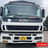 ISUZU 3 chân 2011 thùng 7,6m cao 4m cầu thật